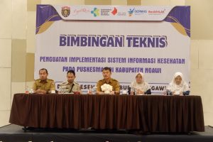 Penguatan Implementasi Sistem Informasi Kesehatan Pada Puskesmas Di Kabupaten Ngawi
